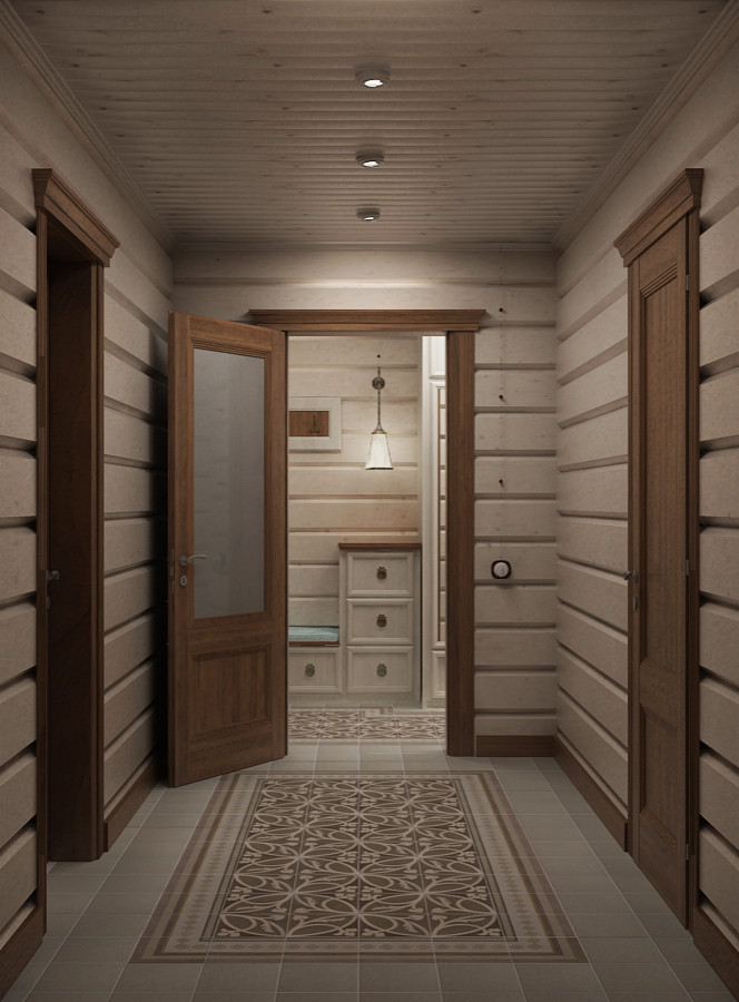 Дизайн деревянного дома из ЛАФЕТА