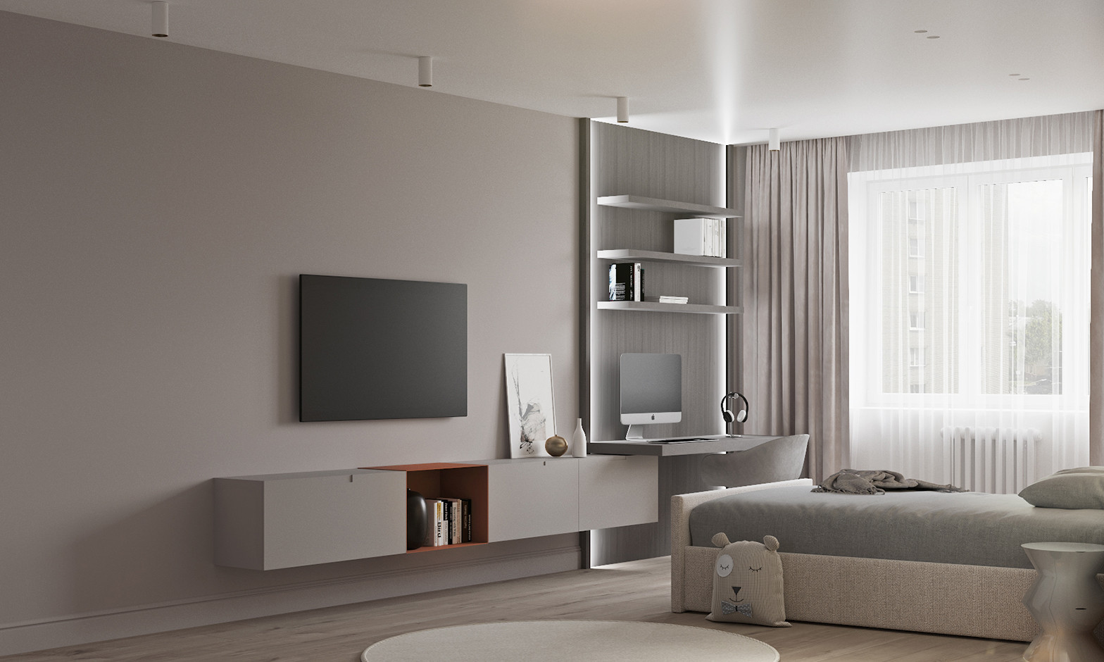 ЖК на Рождественской, 109 м2