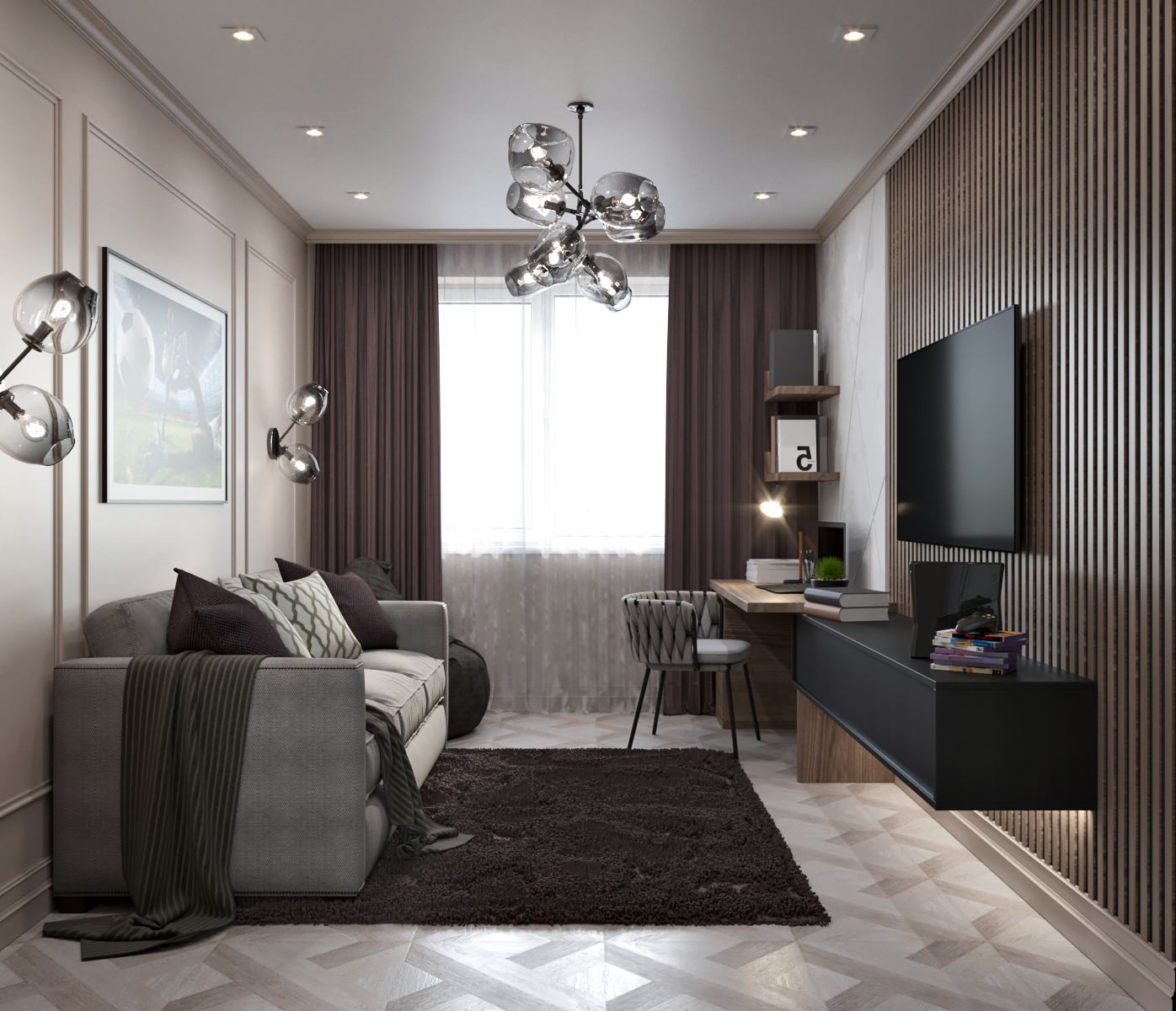 Квартира в стиле Современная классика