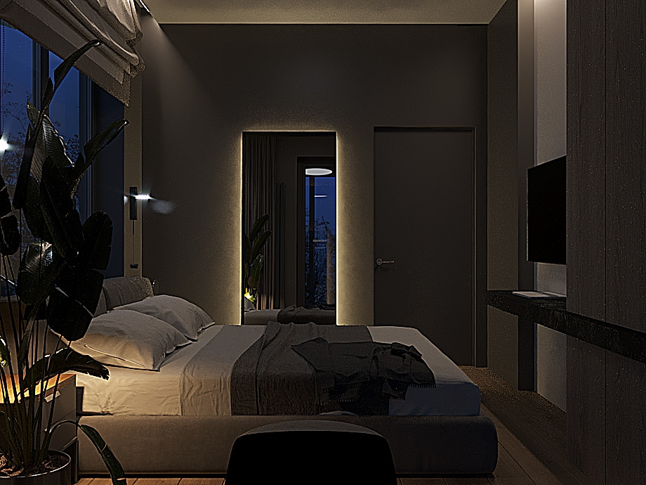 Минималистичный интерьер на Юге Москвы