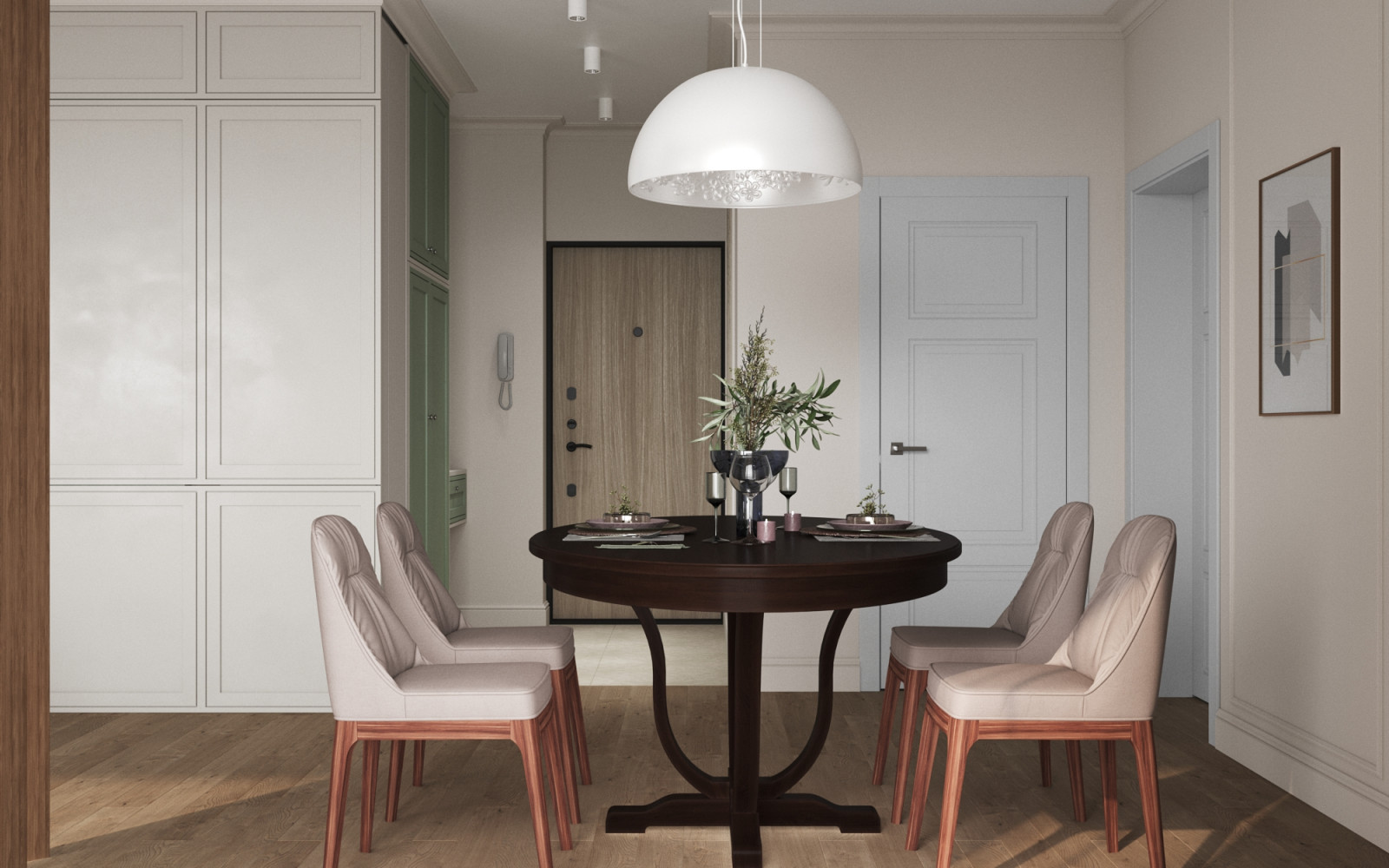 Современная классика ЖК Северный квартал 3к квартира