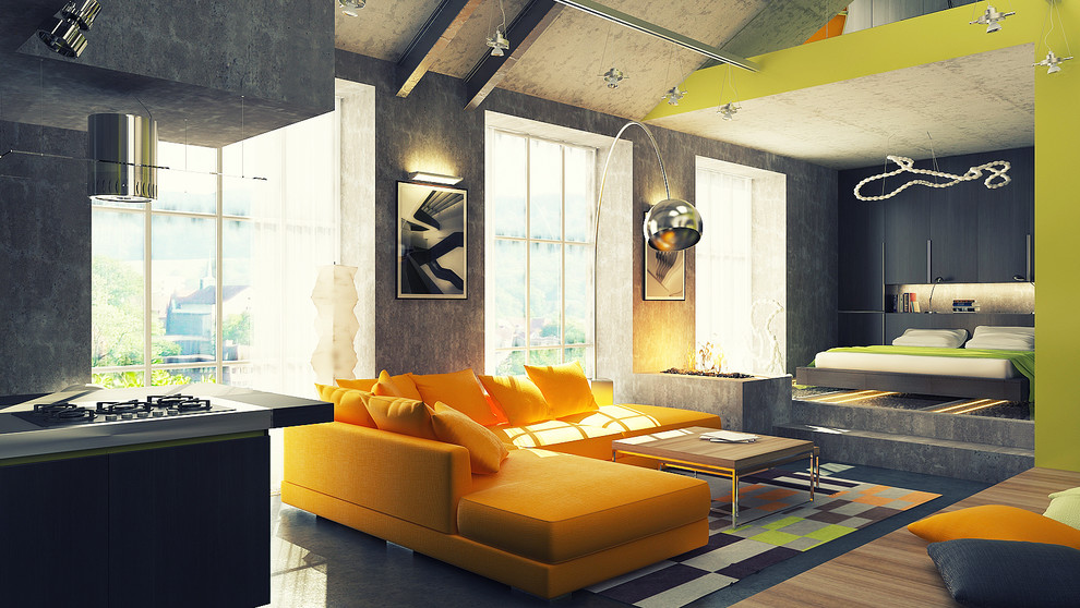 Квартира на мансарде