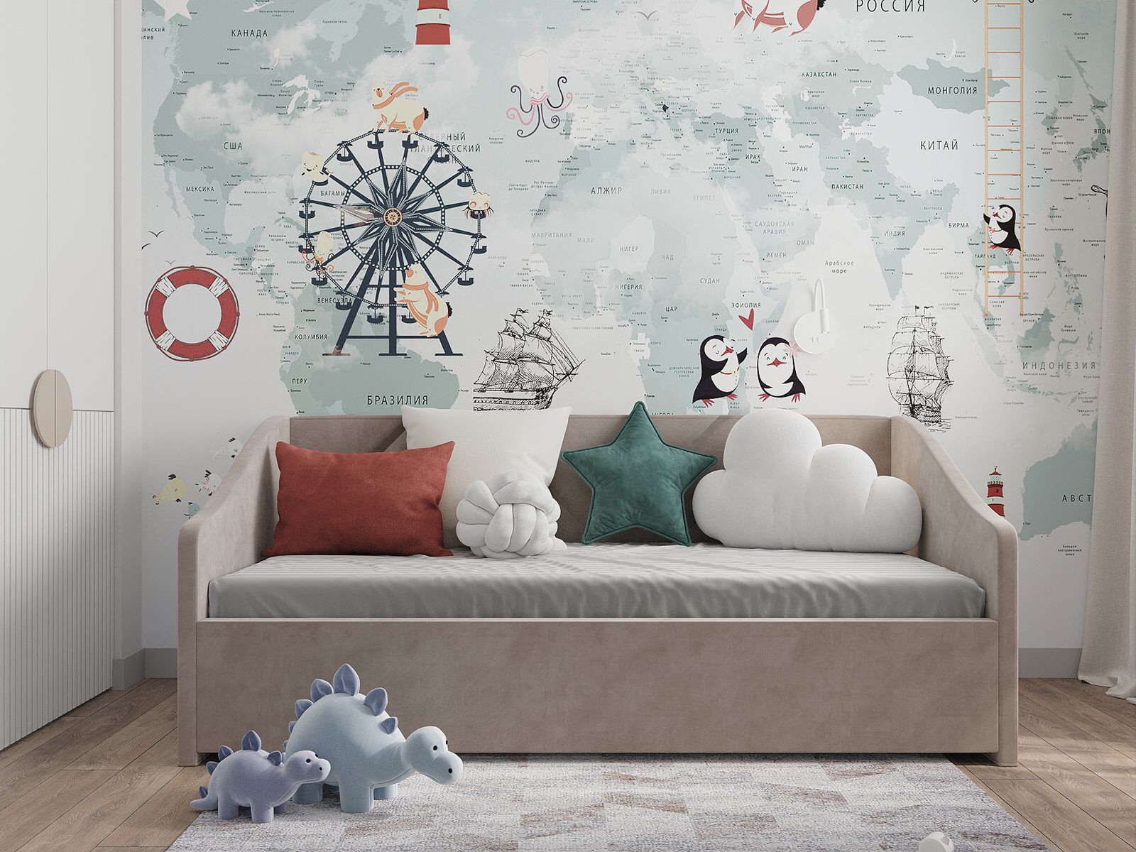 Трехкомнатная квартира 75 кв.м