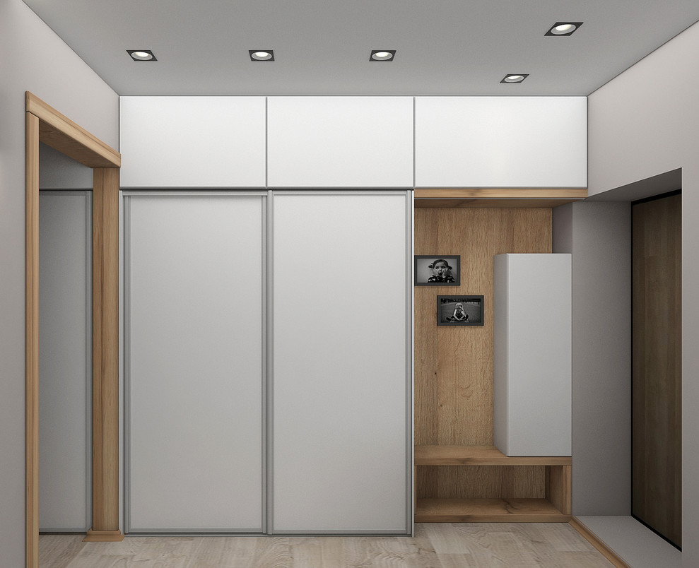 Бюджетный проект в панельном доме.