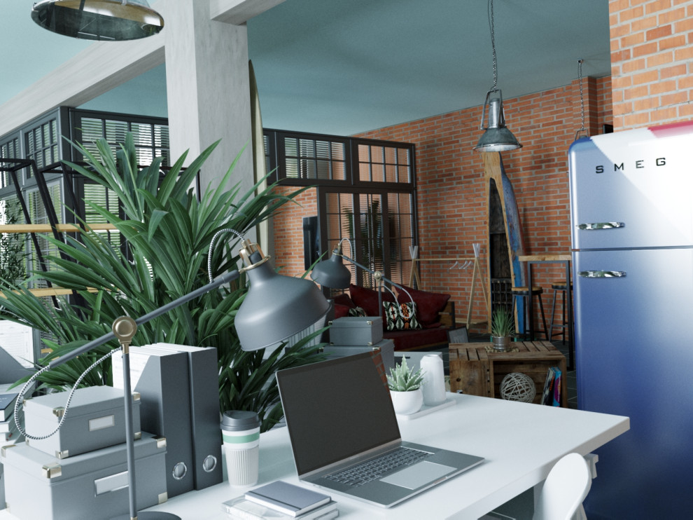 Обложка проекта: Офис в стиле лофт. Москва.