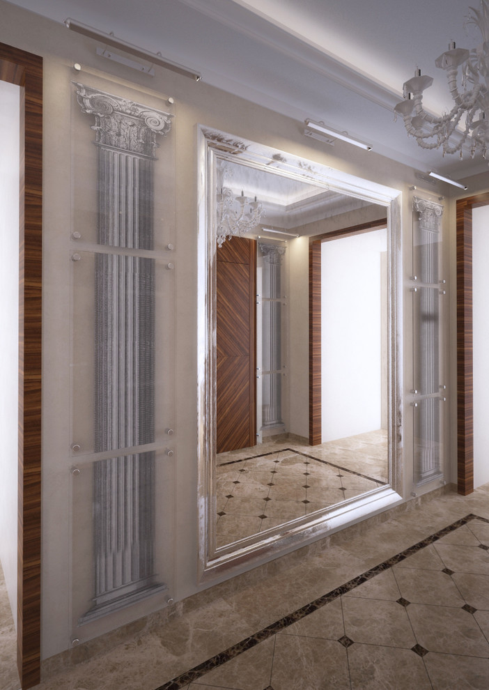 Офис для женщины руководителя в неоклассическом стиле