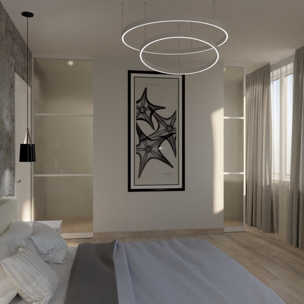 Белая спальня