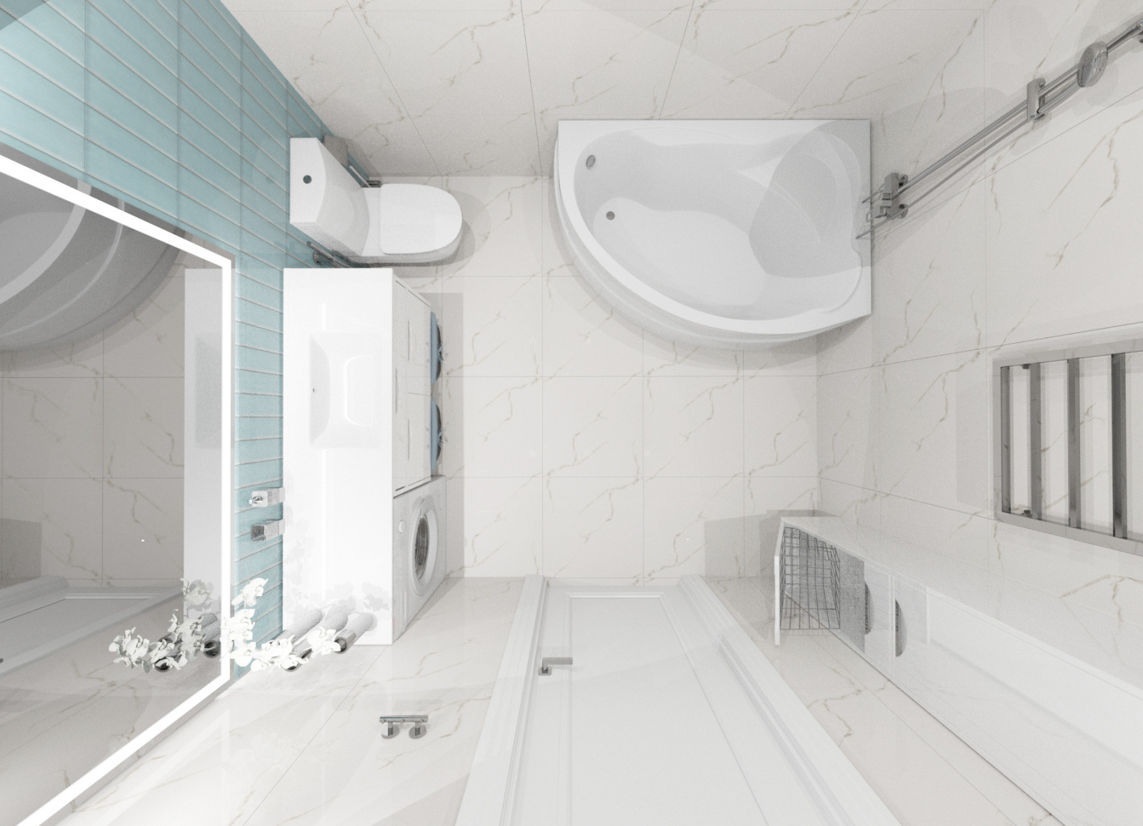 Концепция одноэтажного дома для семейной пары