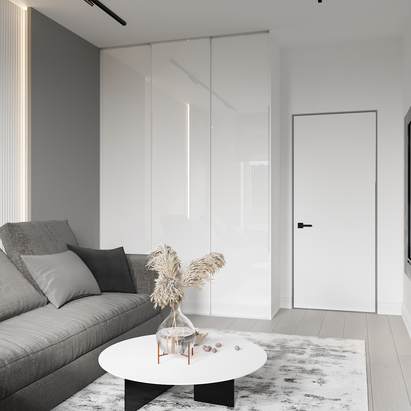 черно белый