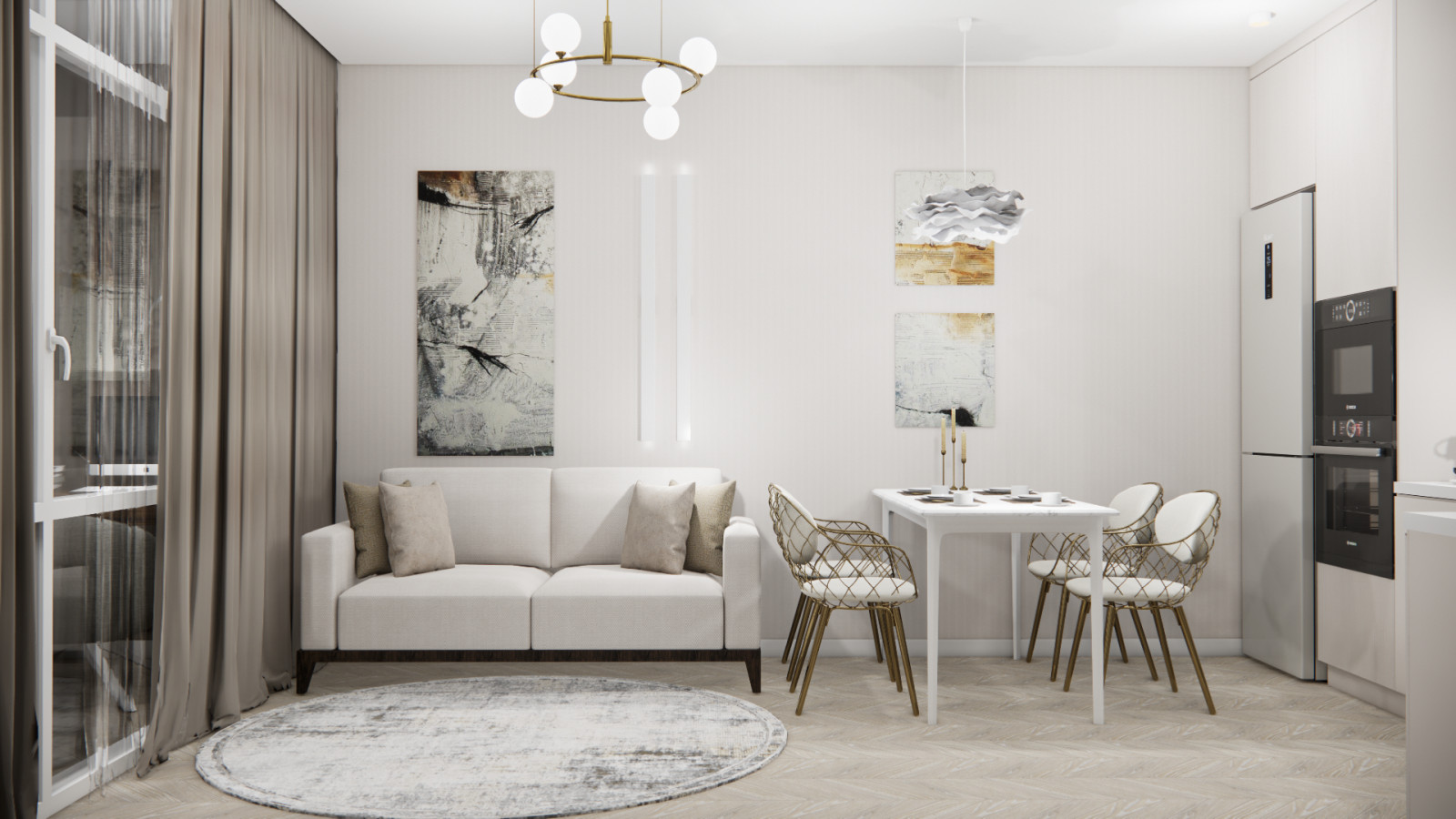 Обложка проекта: Квартира п.Московский