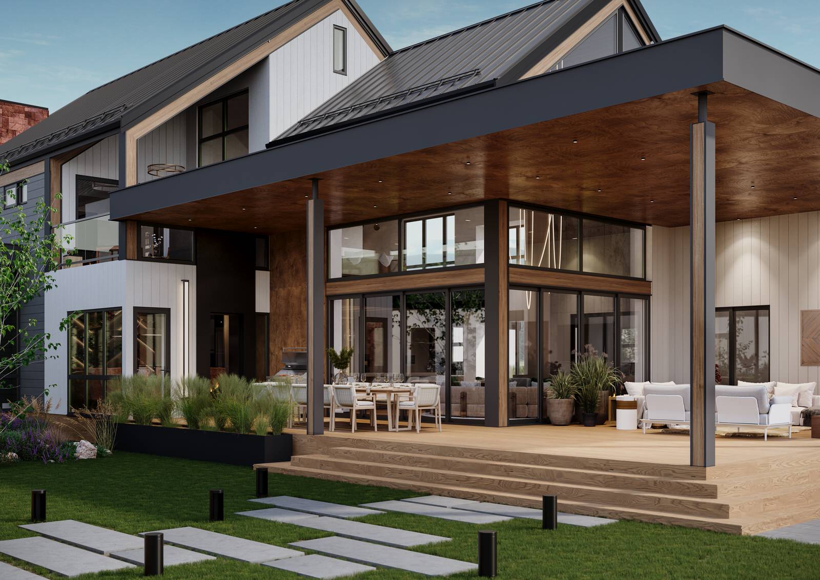 Covered Terrace