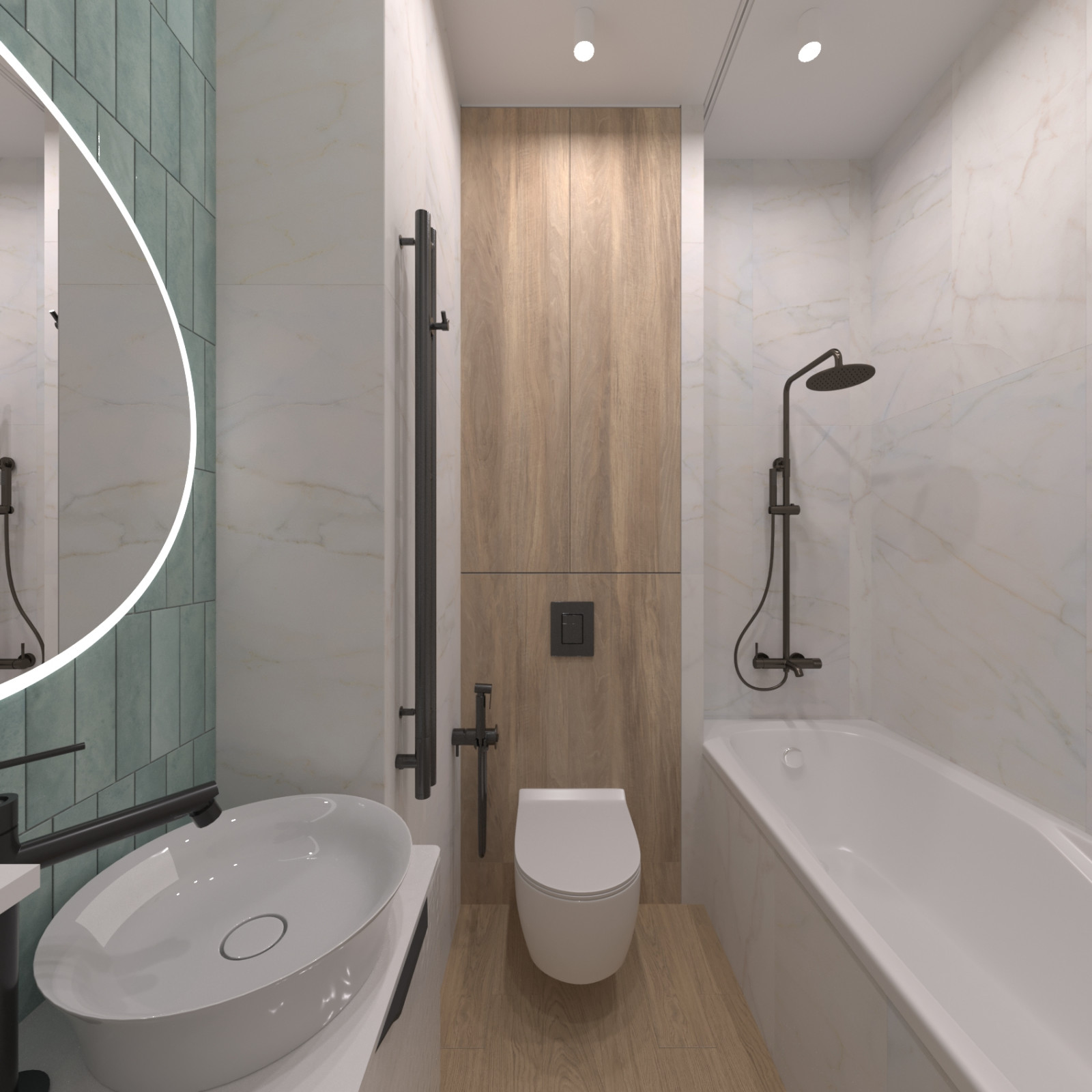 Квартира. Москва. Ореховый бульвар. Эскизы + рабочие фото с реализации проекта