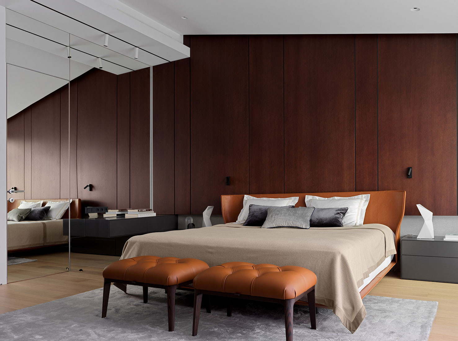 Мансардная квартира для семейной пары с 2-мя детьми в ЖК  Полянка/44