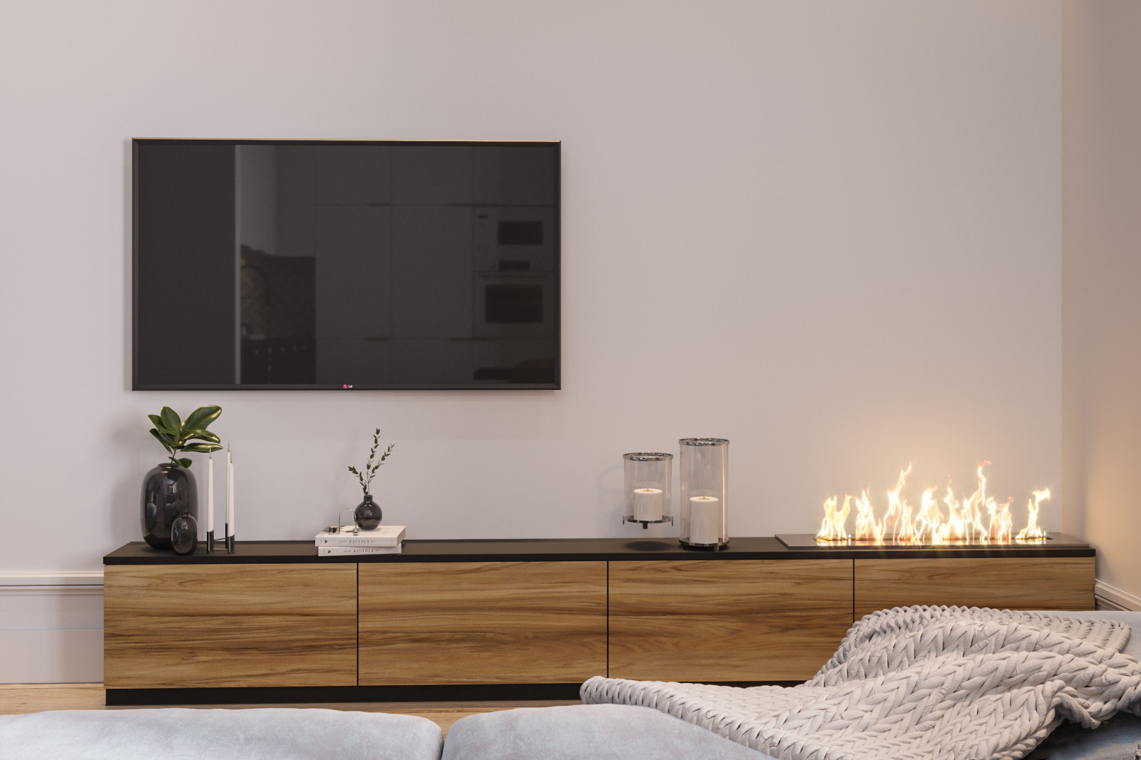 Интерьер квартиры в микрорайоне Преображенский