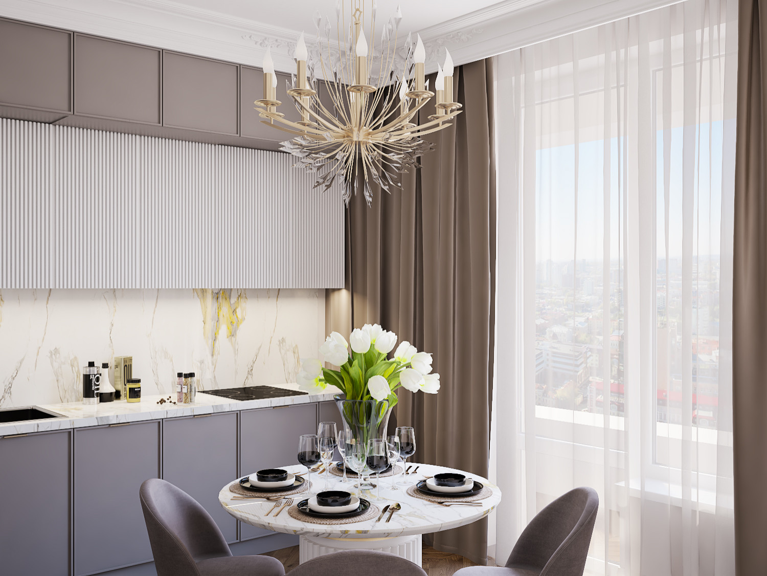 Проект квартиры в жк Дыхание