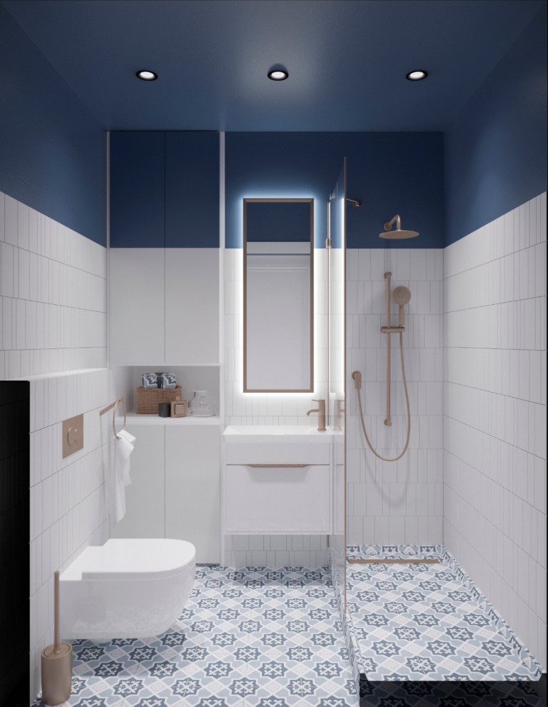 Квартира 77м2, современная классика