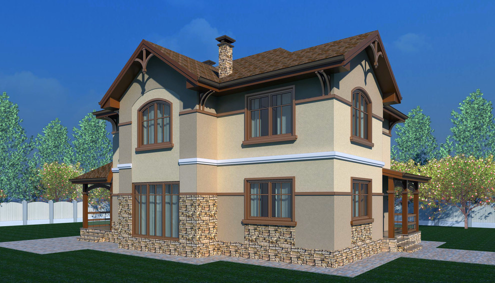 Проект загородного дома (Токсово)