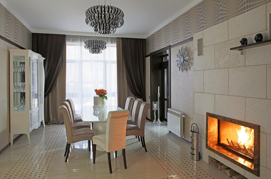 Загородный дом из бруса в элитном посёлке