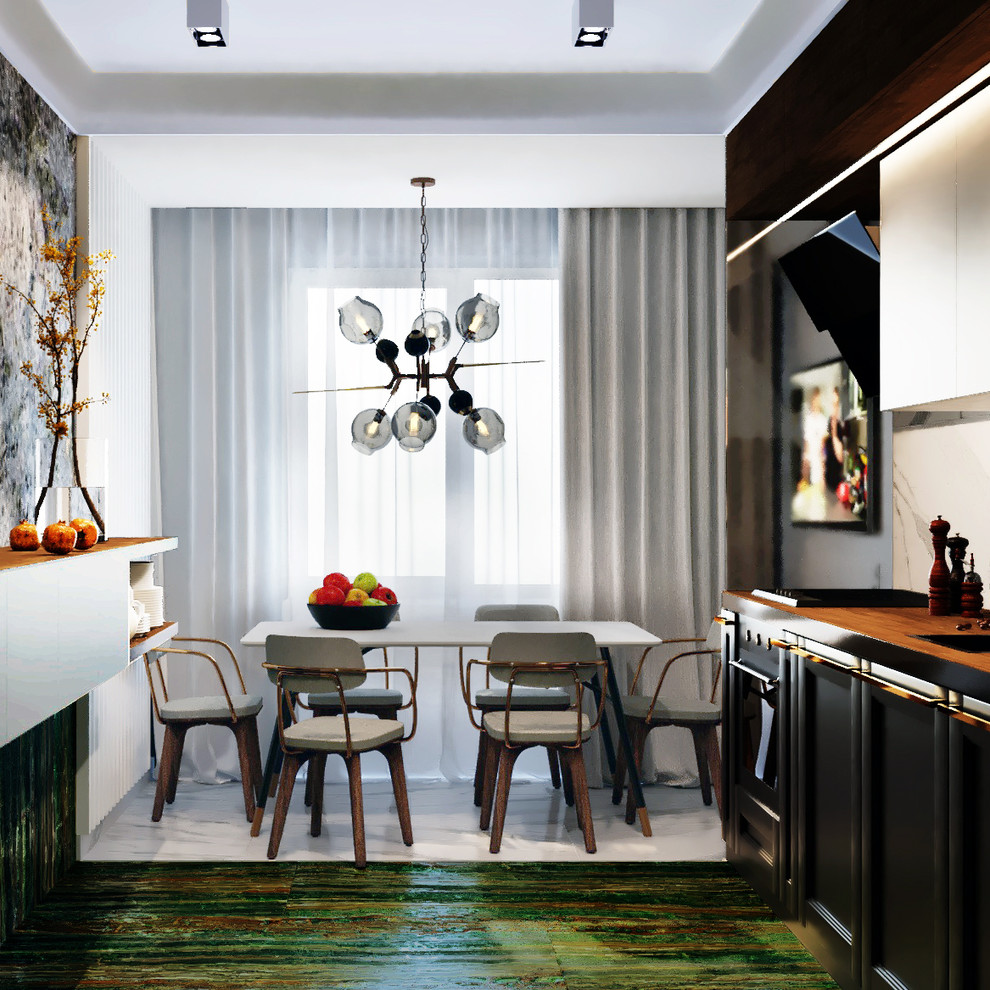 Обложка проекта: Кухня-столовая