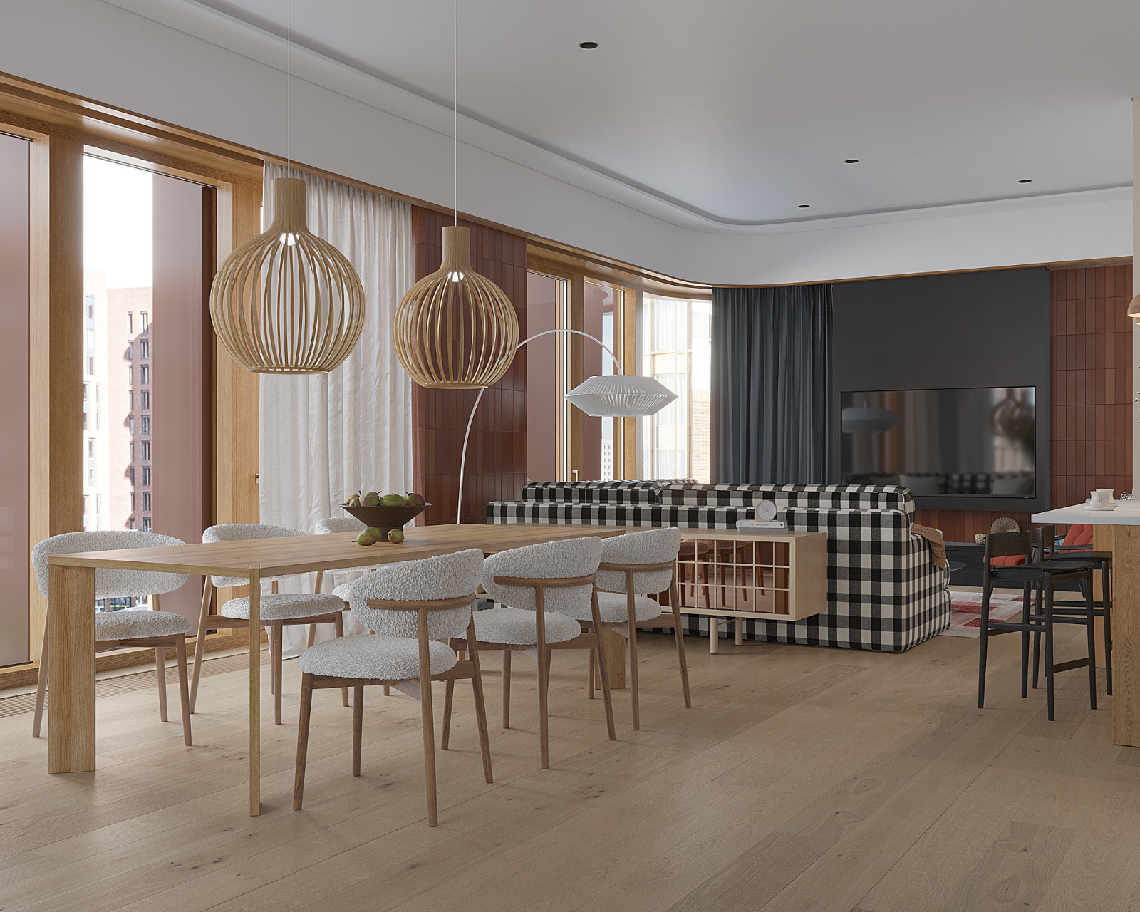 Вневременной дизайн для большой семьи