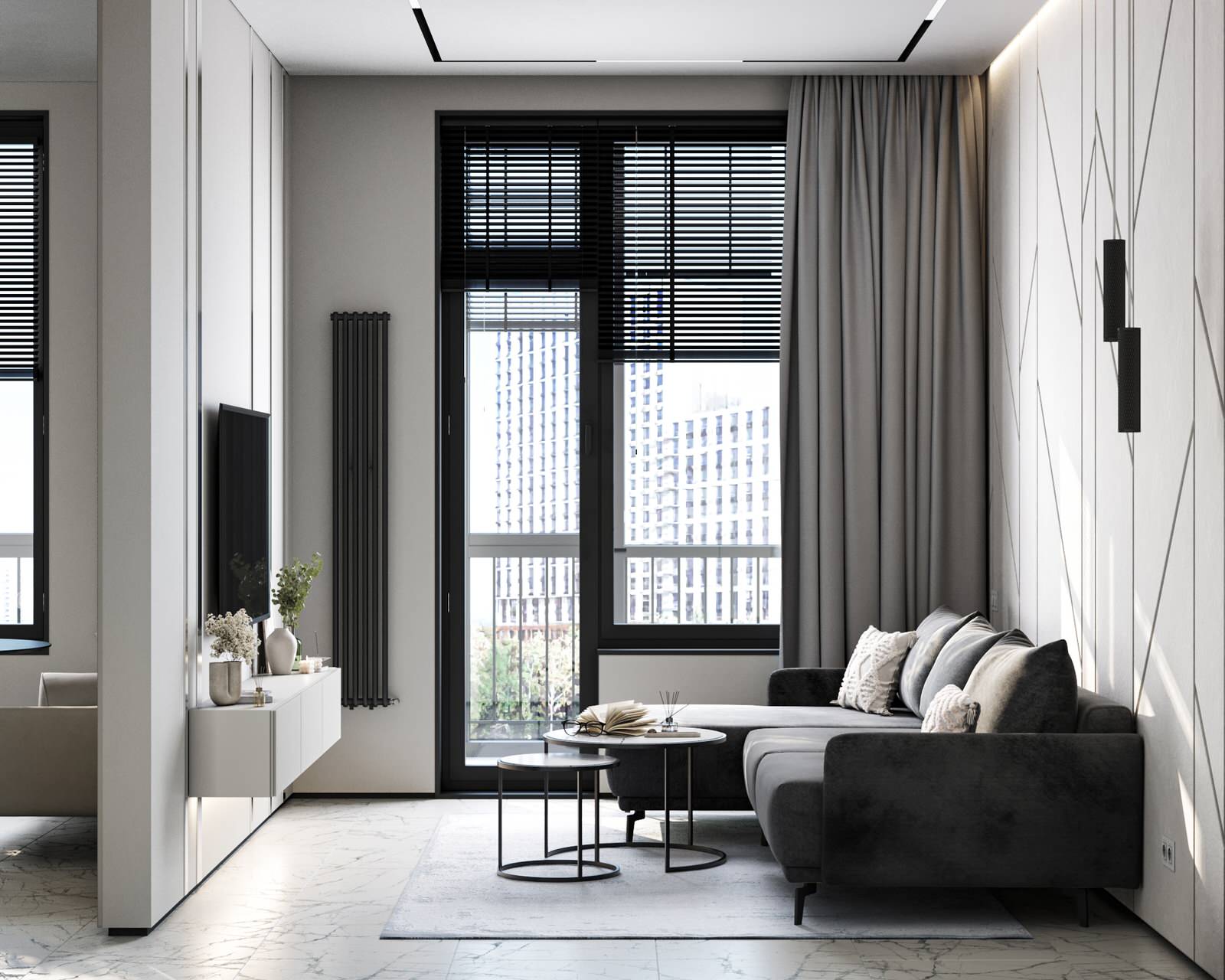 Проект 2х-комнатной квартиры в ЖК Алмонд