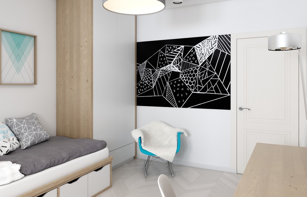 Дизайн многокомнатной квартиры в Челябинске