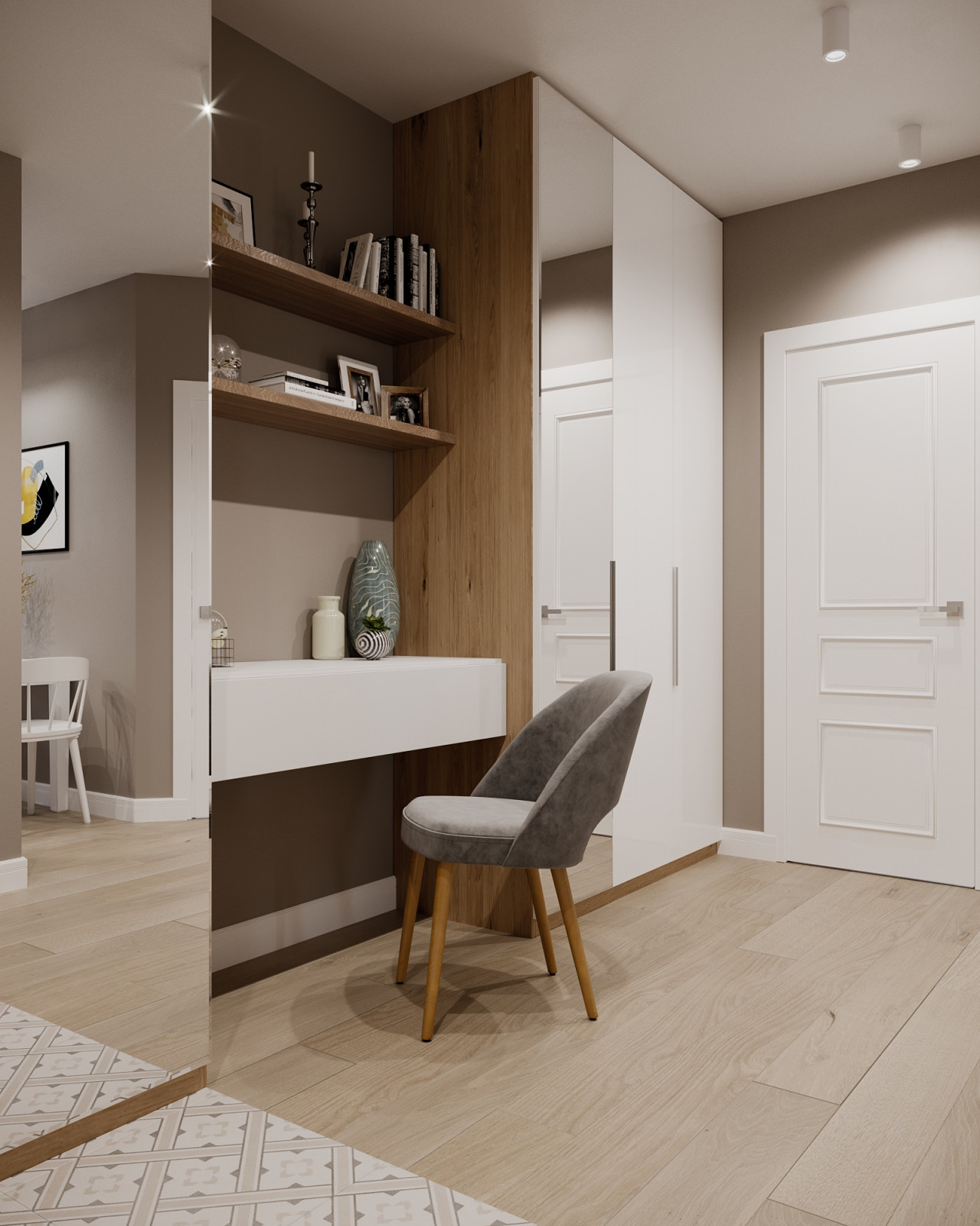 Однокомнатная квартира для молодой девушки