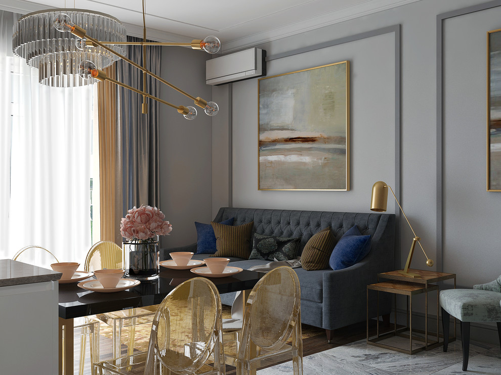 Проект интерьера таунхауса. КП Сабурово парк.