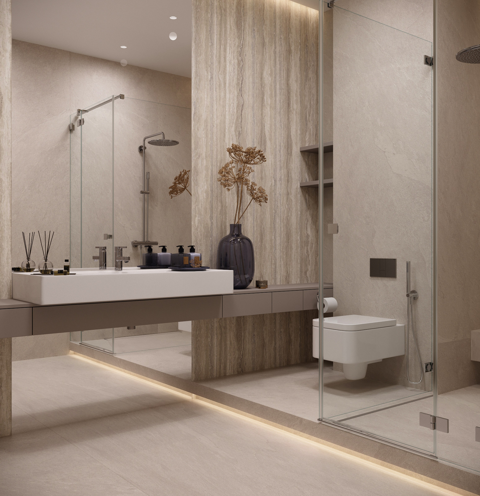 4-х уровневая квартира на Крестовском островезеркало в поле