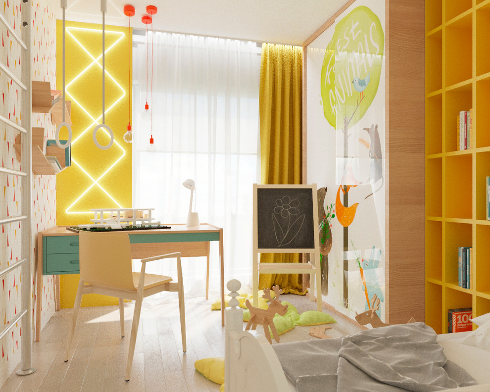 yellow apartment