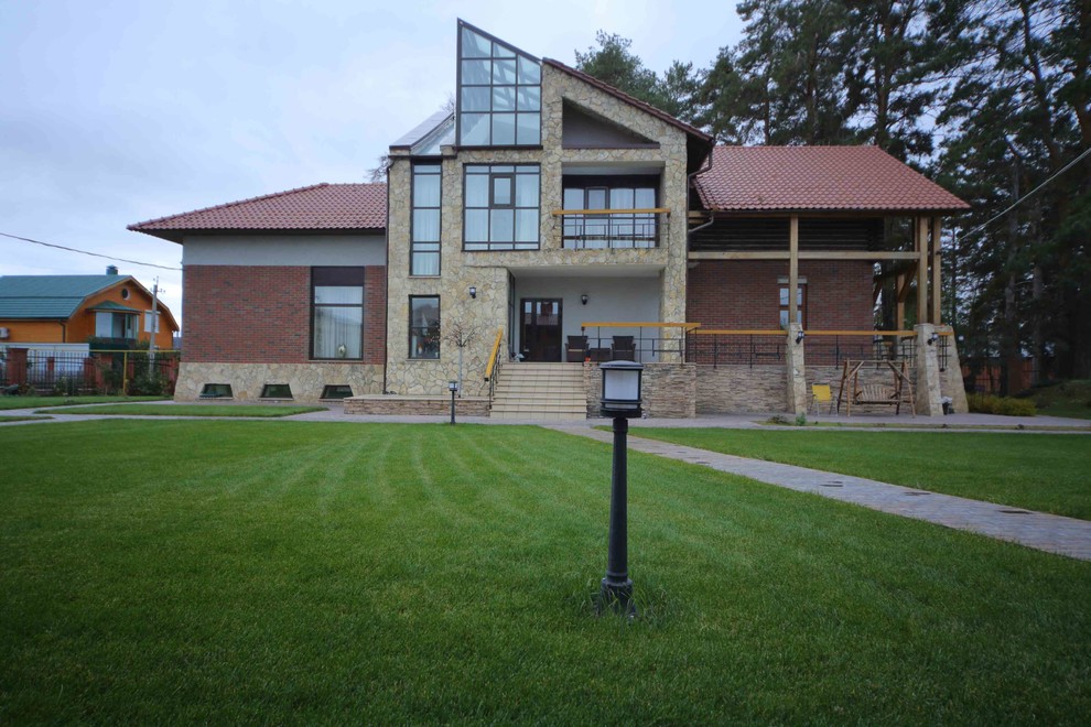 Особняк  площадью  507 м.кв.  в  п.Царевщина.  г.Самара