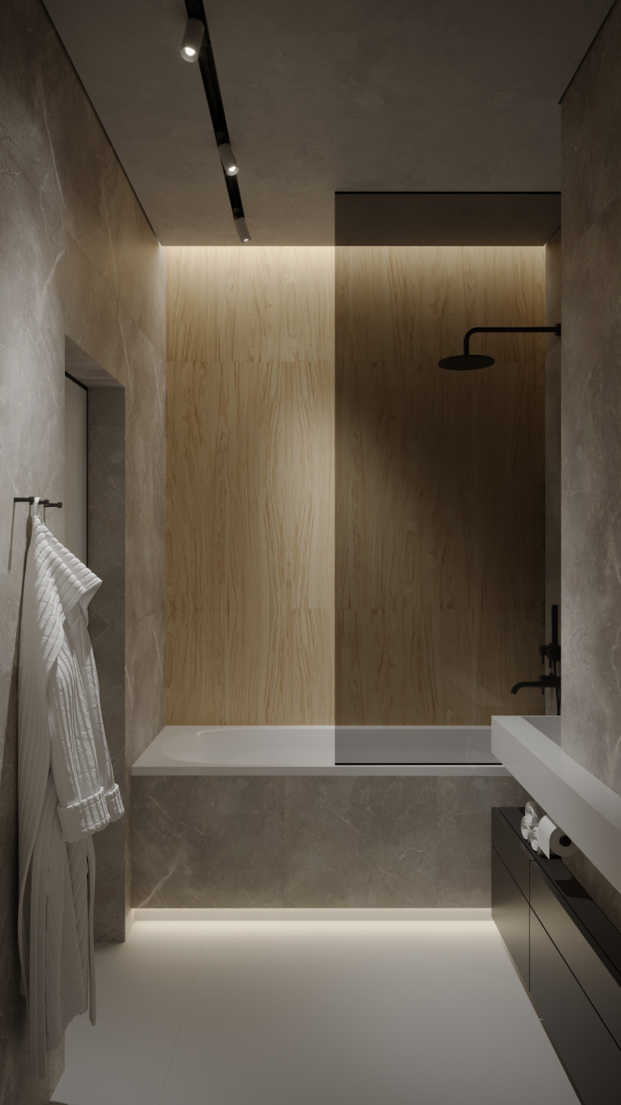 Дизайн проект квартиры в ЖК "Огни"