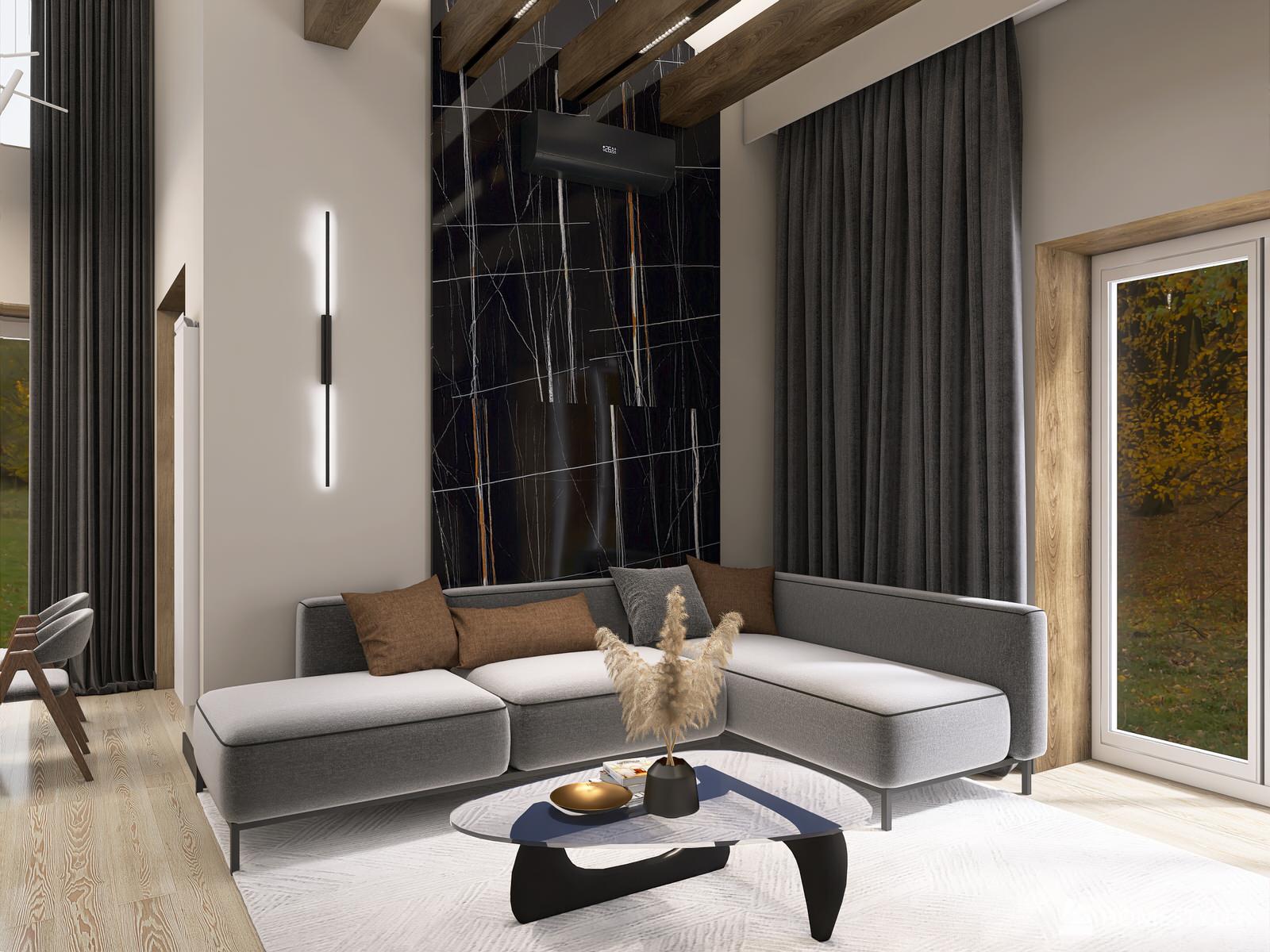 Дизайн загородного дома в г. Омск