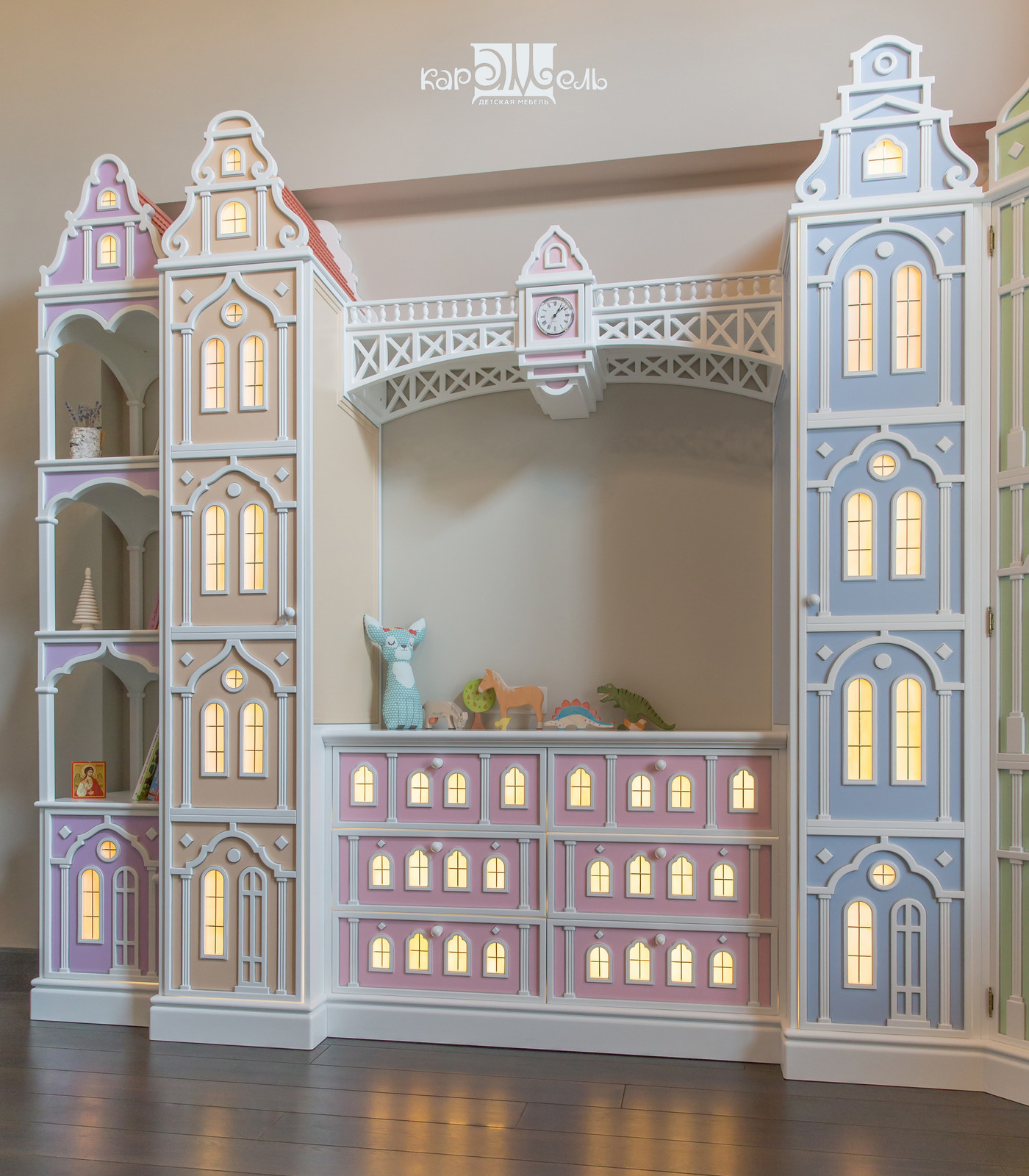 Обложка проекта: Интерьер детской комнаты в загородном доме