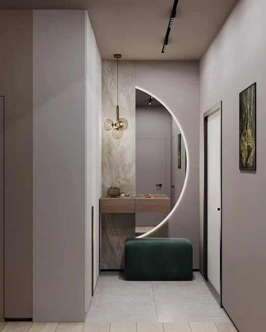 Ремонт квартиры свободной планировки для супружеской пары