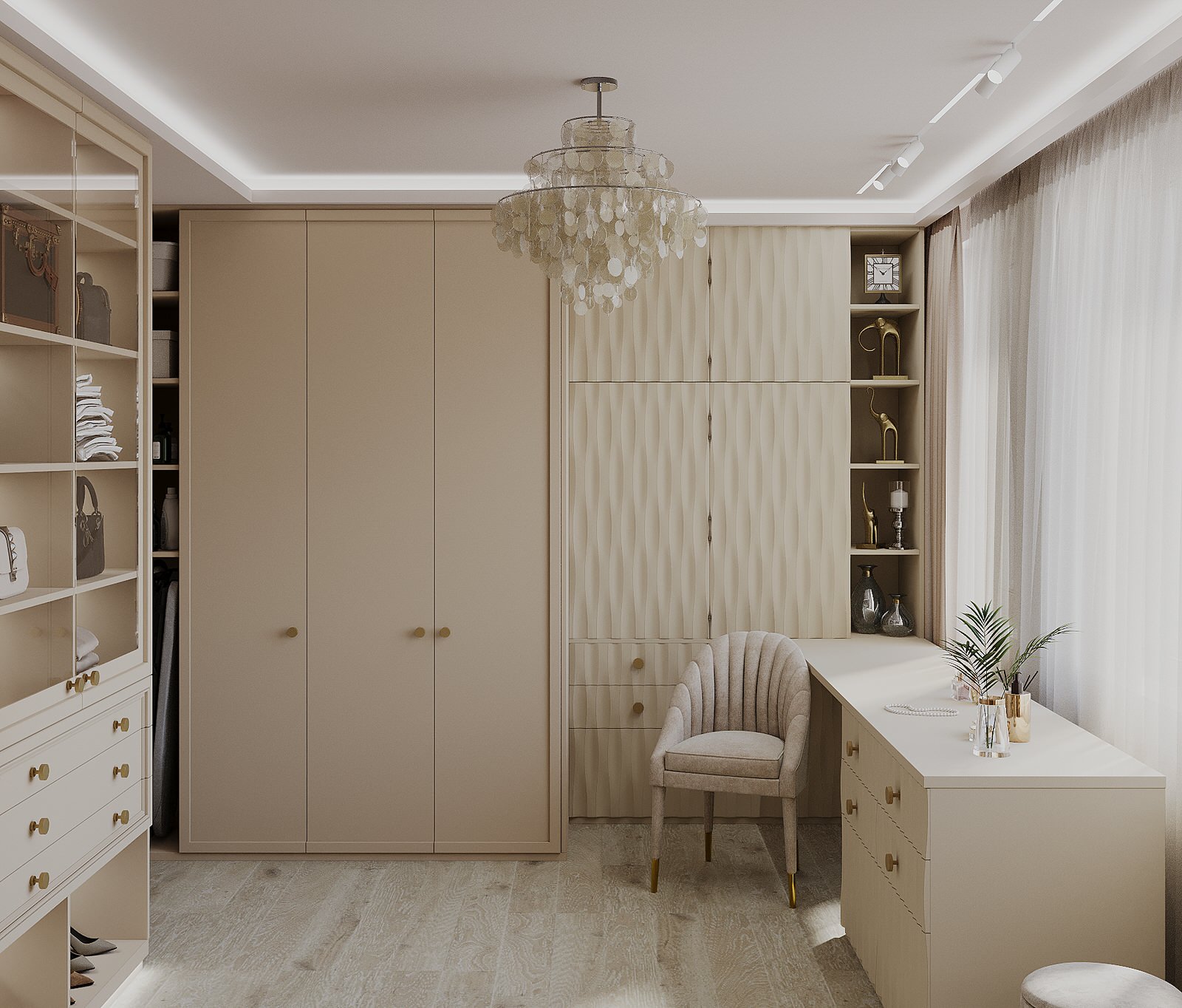 Интерьер 4-ёх комнатной квартиры_ "ПРИТЯЖЕНИЕ МАГМЫ"