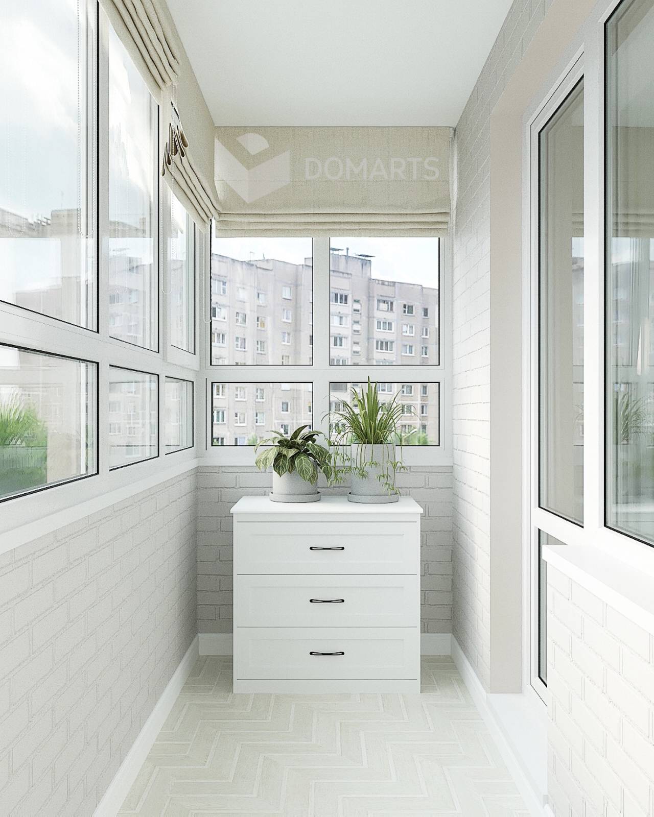 Балкон 4,5 м2