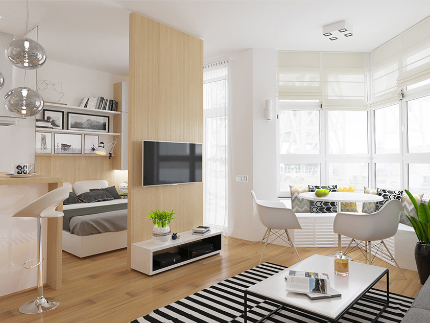 Avant et après. Projet de design pour le studio