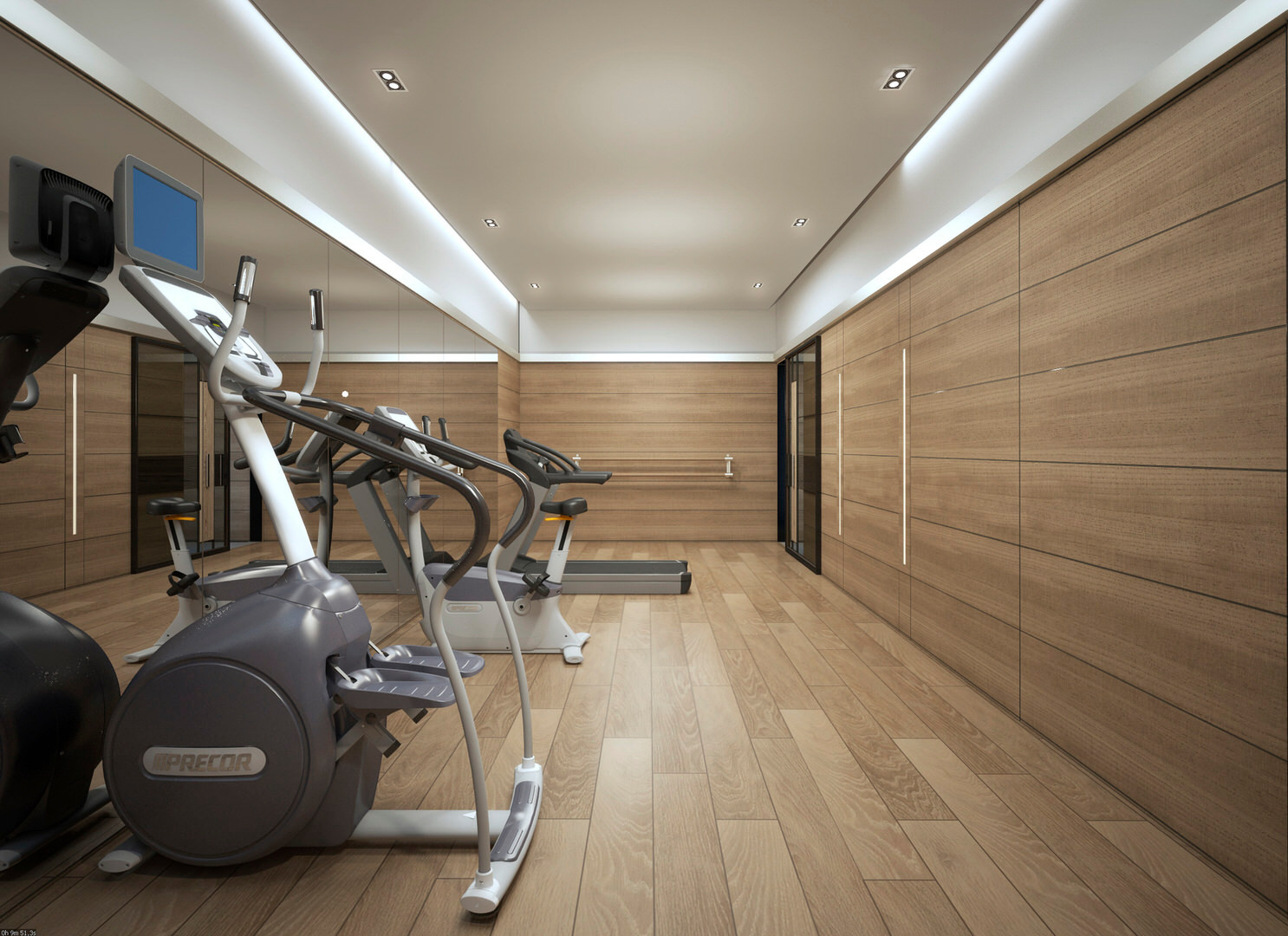 Интерьер частной виллы № 1