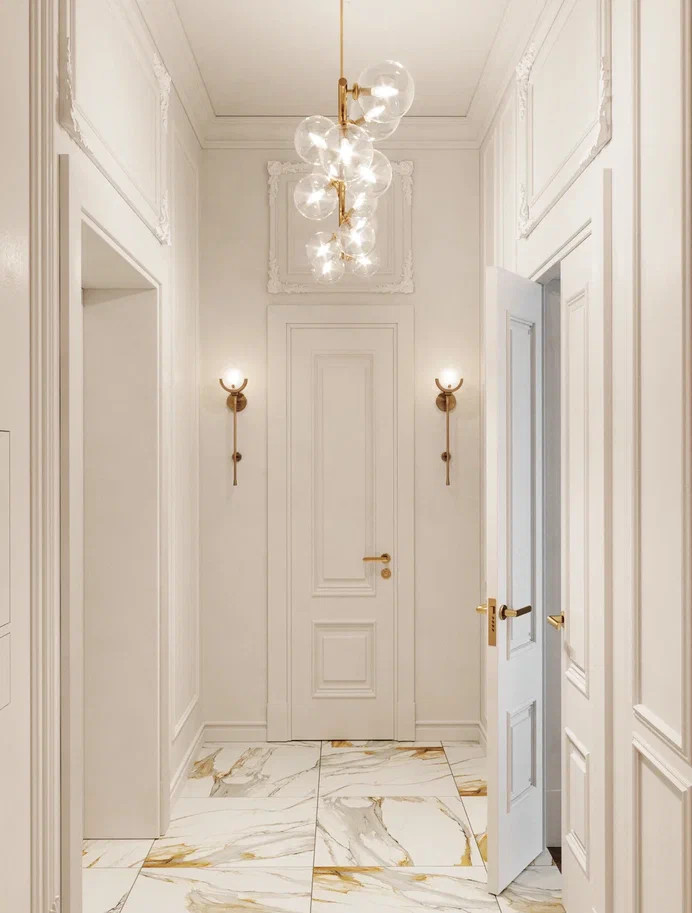 Интерьер с изысканным декором и обилием дерева