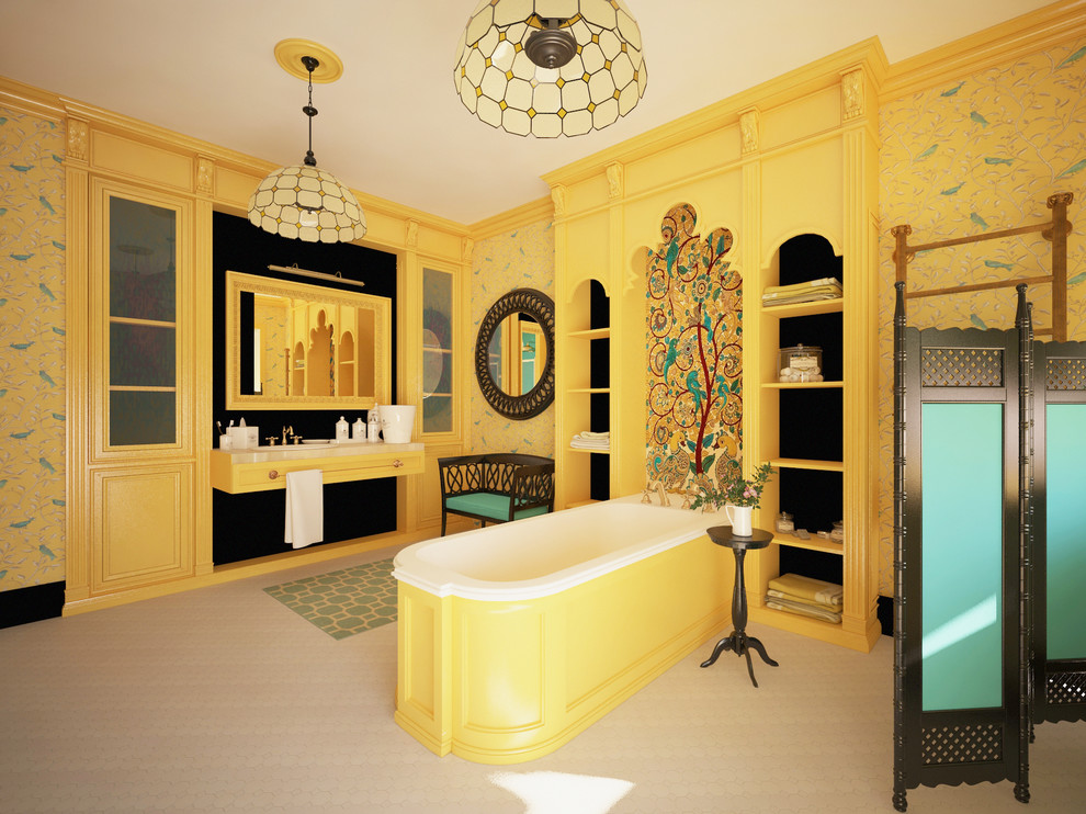 Колониальные мотивы в интерьере