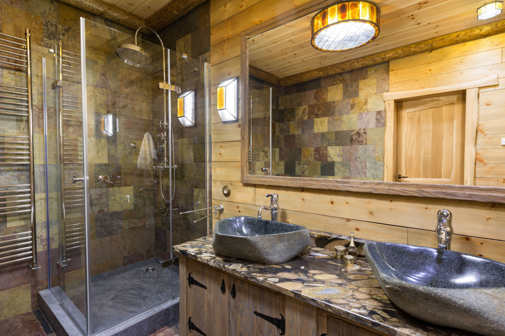 Дом в рустикальном стиле