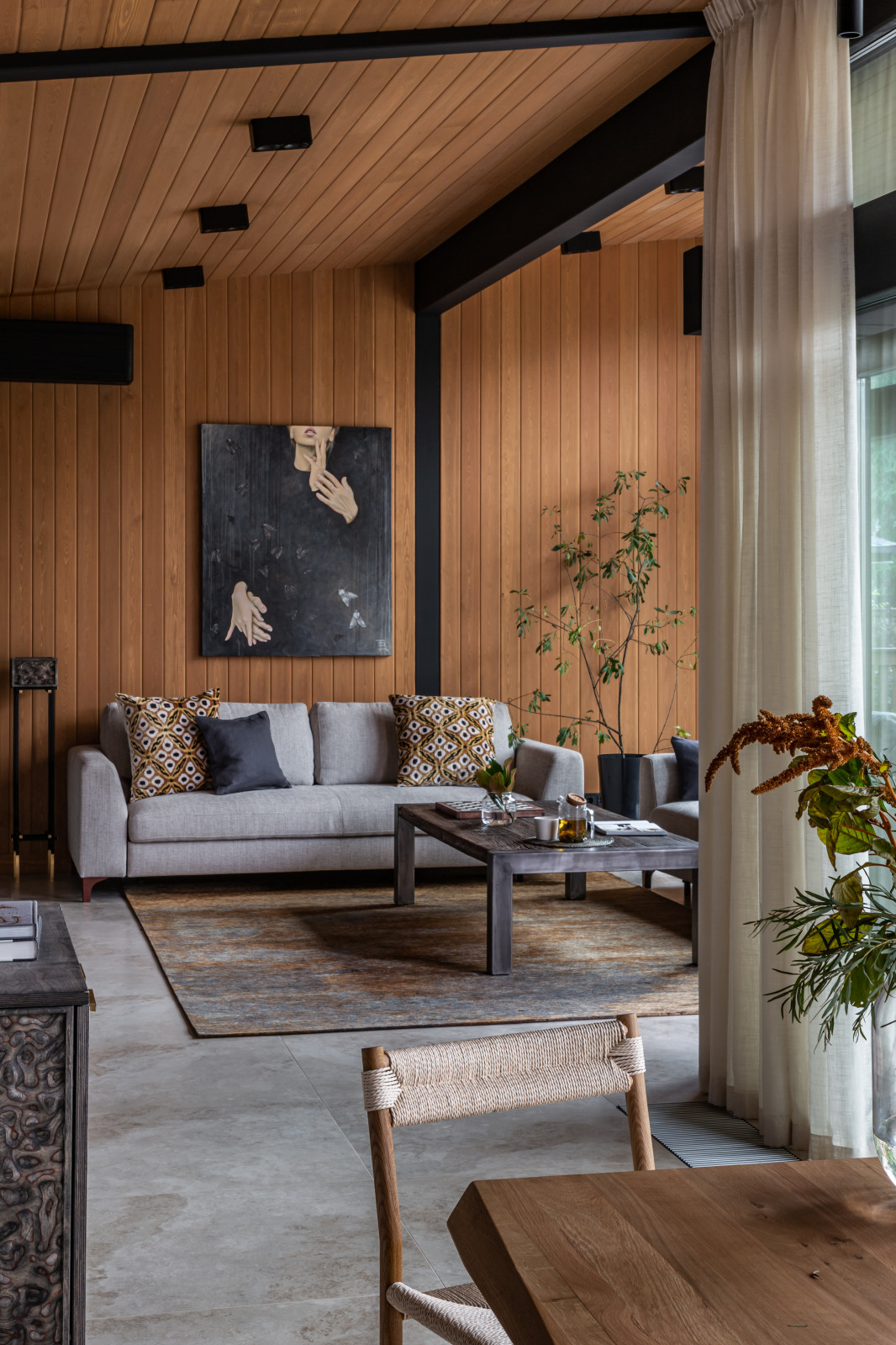 Современный банный дом 67 м² в Подмосковье