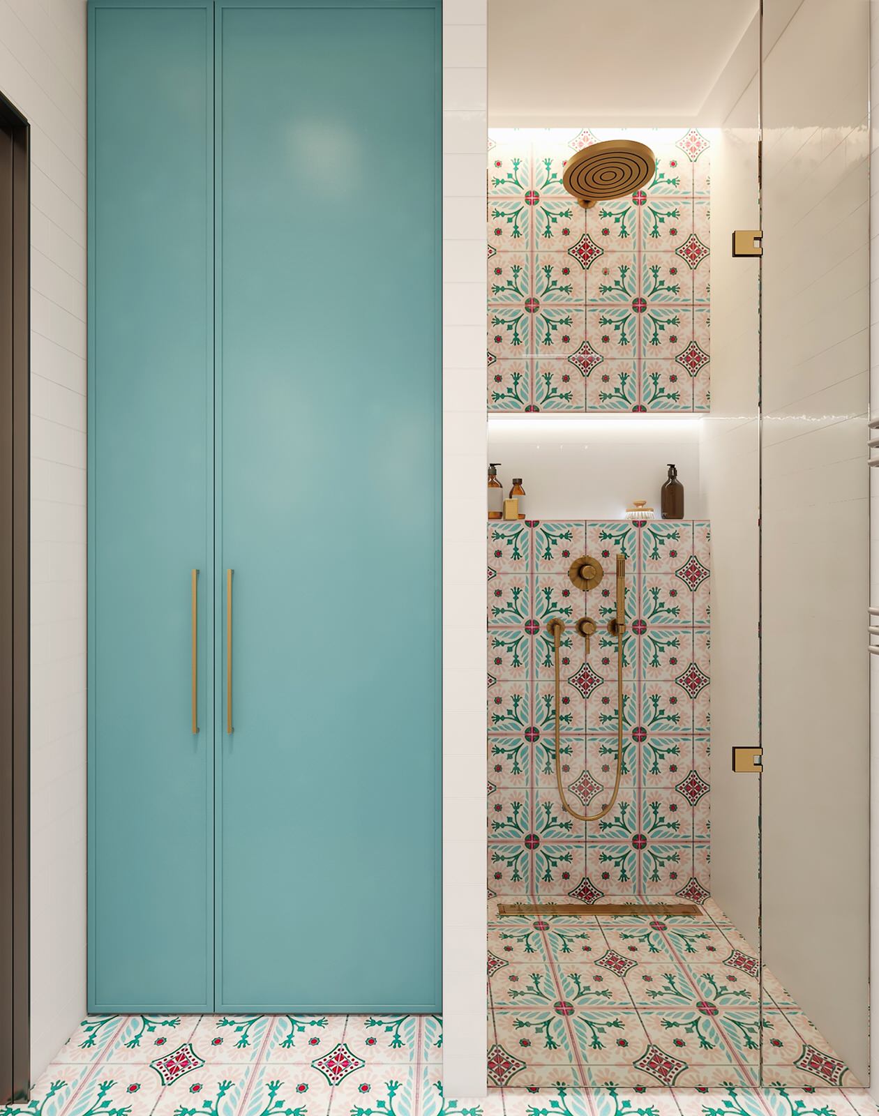 Постирочная и санузел. Таунхаус в ЖК "Парк Авеню"