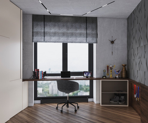 Назад в будущее. Квартира 70 кв.м. в ЖК Вэлтон Парк