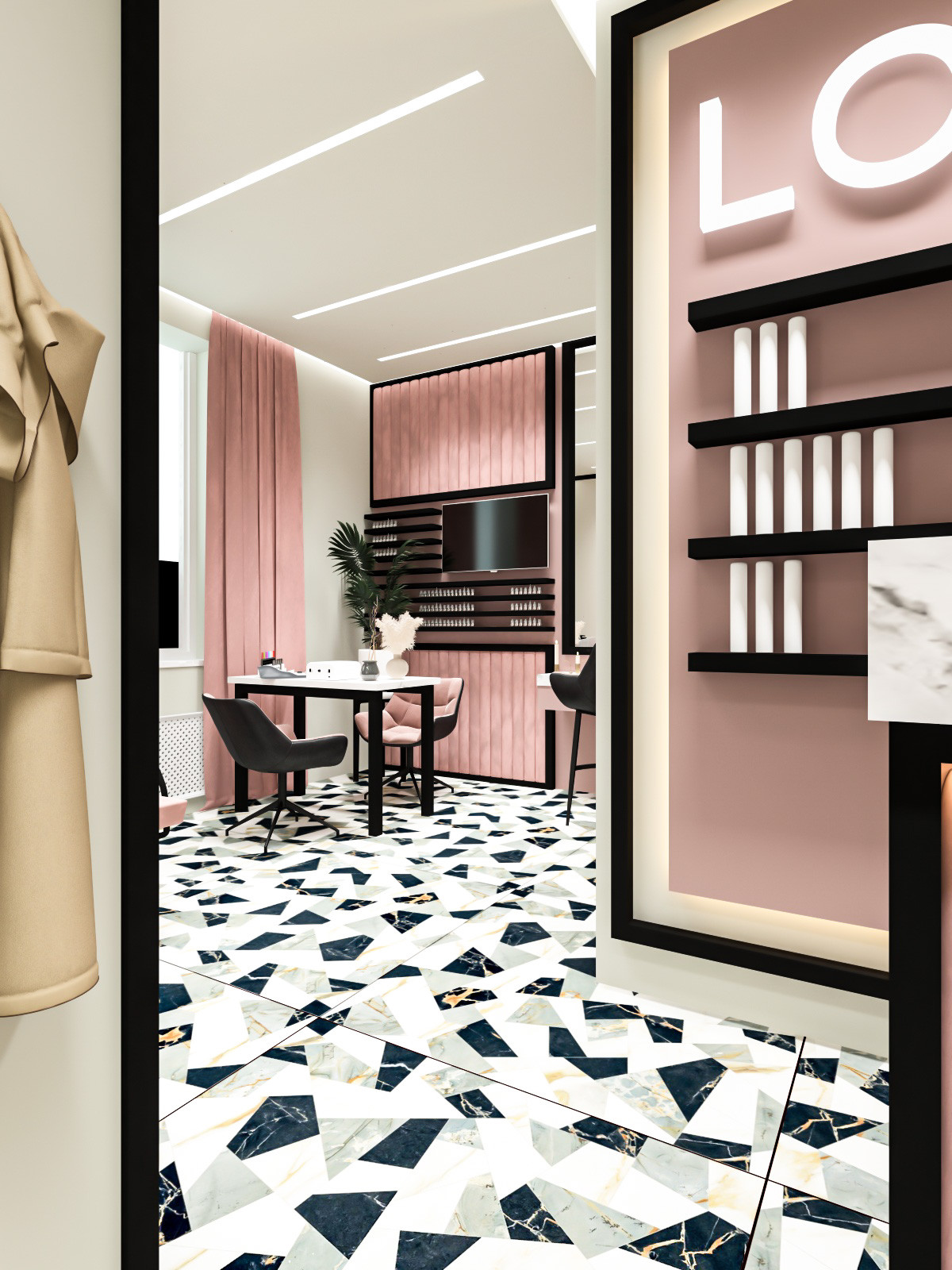 Дизайн салона красоты