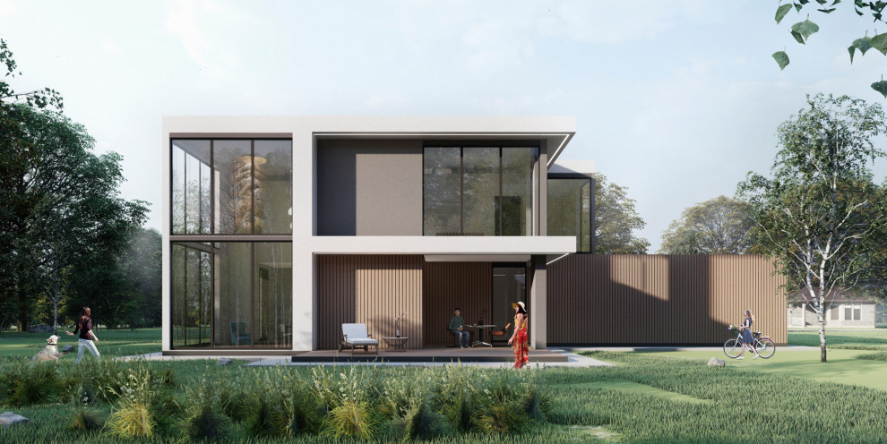 Обложка проекта: Дом в современном стиле