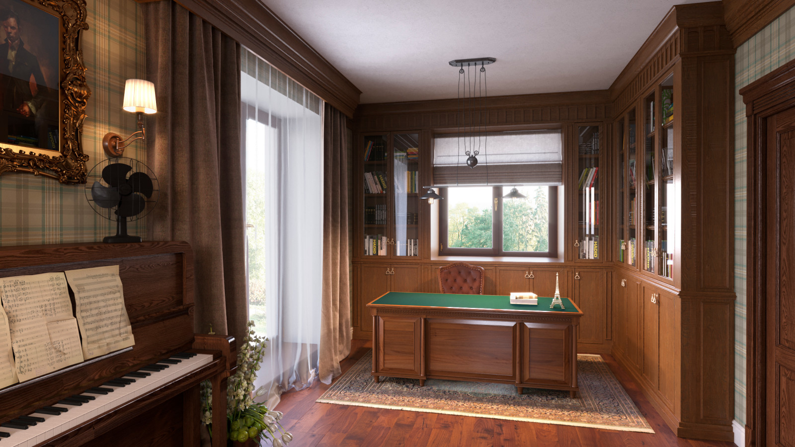 Château dans les pins