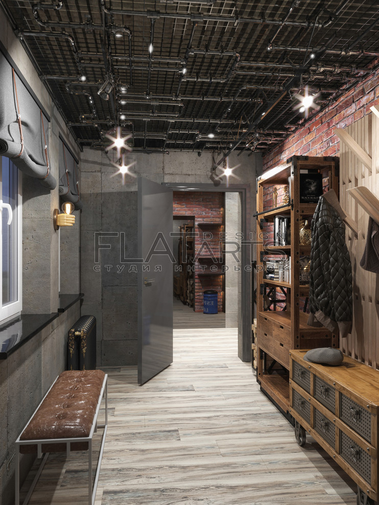 Дизайн таунхауса 140кв.м в стиле лофт