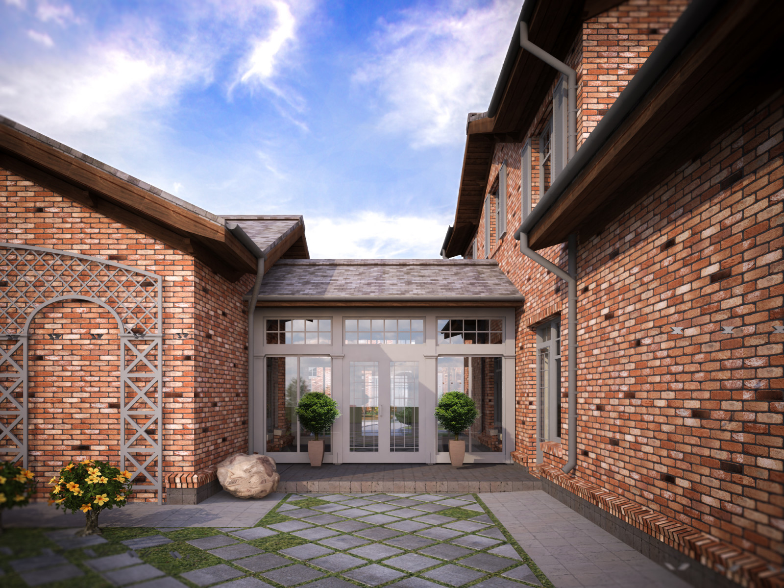 Обложка проекта: Дом на излучине Кубани